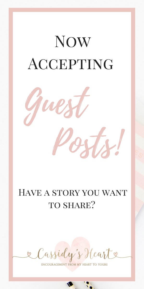 Now Accepting Guest Posts